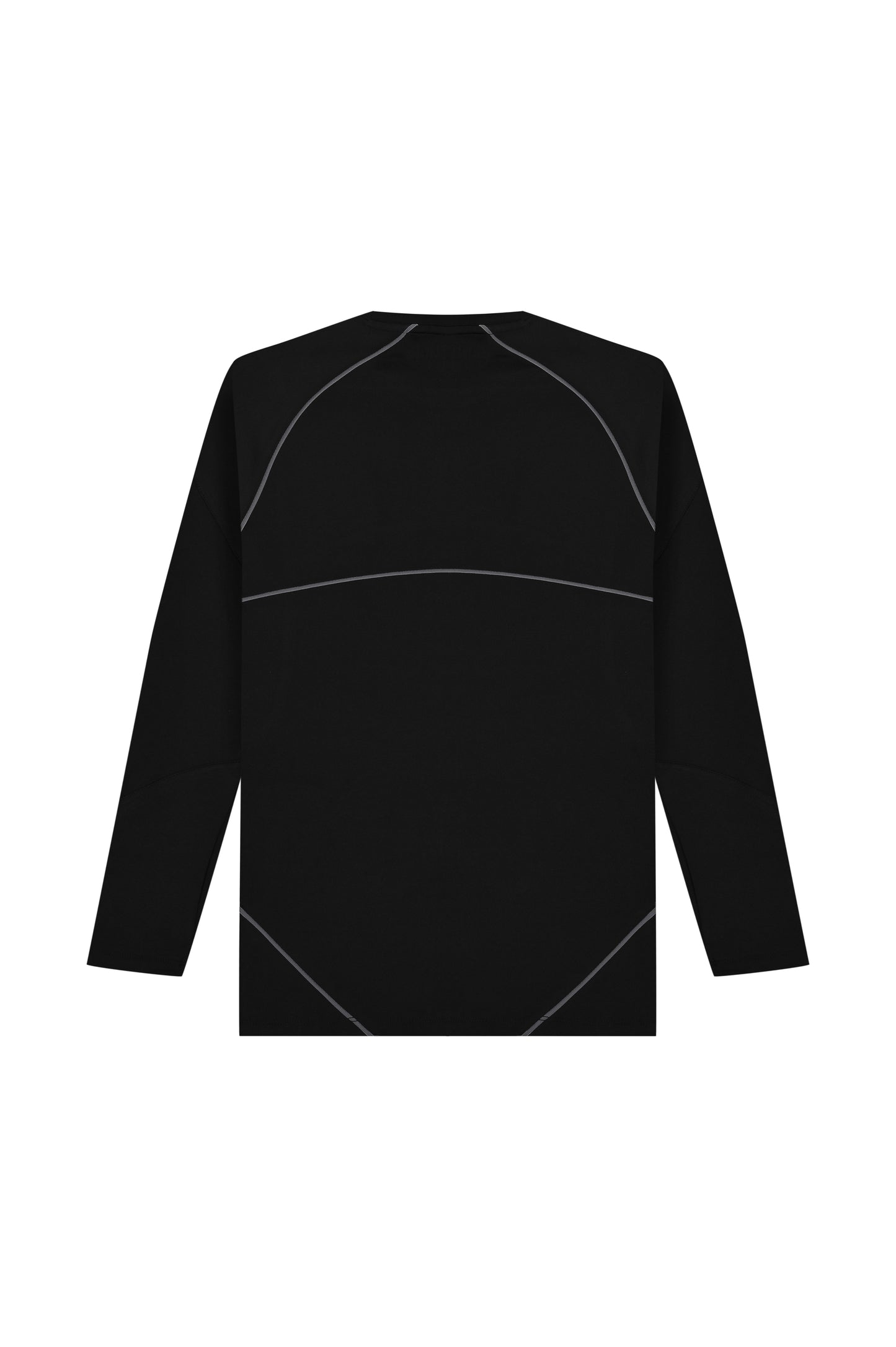 Darkness Long Sleeve Fitness Top Gray