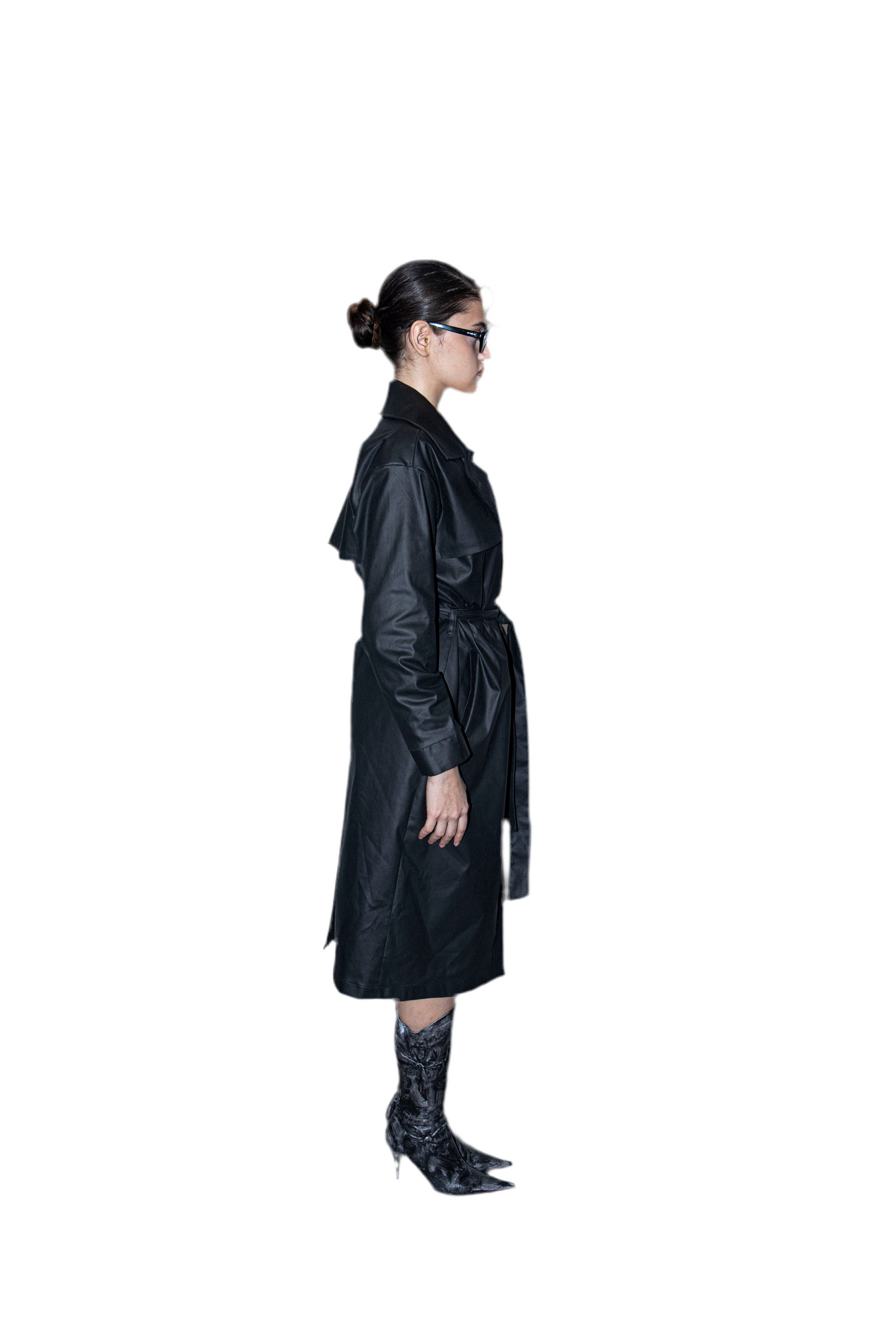 ASTRAL COATED TRENCH COAT