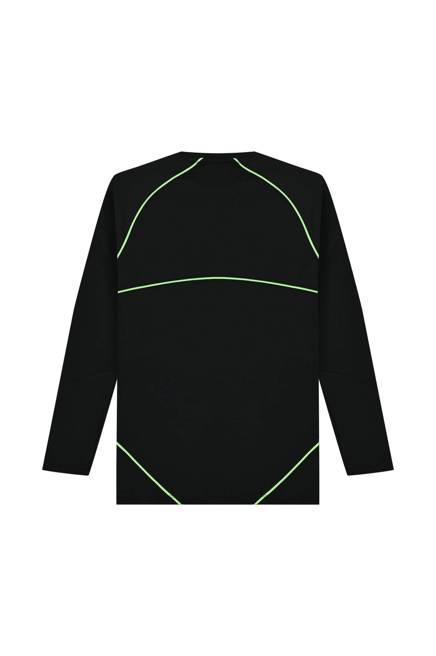 Darkness long sleeve fitness top Green