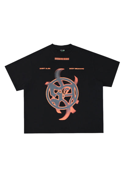 Body Mechanic Orange 02 T-shirt