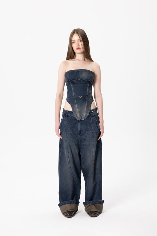 Disco Cowboy Corset Top