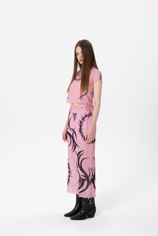 Pink Venom Skirt